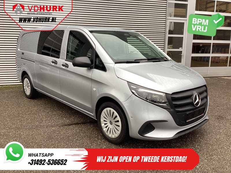 Mercedes-Benz Vito 116 CDI Aut. L3 DC Dubbel Cabine BPM VRIJ! 6 Pers./ 2xSchuifdeur/ LED/ Stoelverw./ 270Gr. Deuren/ Carplay/ Camera/ Cruise/ Trekh - Furgón, Furgoneta combi: foto 1 Mercedes-Benz Vito 116 CDI Aut. L3 DC Dubbel Cabine BPM VRIJ! 6 Pers./ 2xSchuifdeur/ LED/ Stoelverw./ 270Gr. Deuren/ Carplay/ Camera/ Cruise/ Trekh - Furgón, Furgoneta combi: foto 1