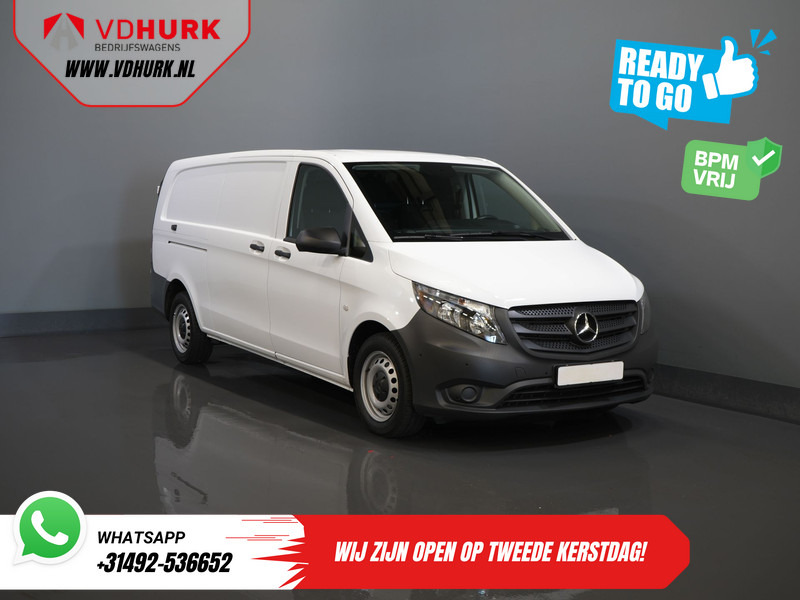 Mercedes-Benz Vito 116 CDI Aut. L3 XL BPM VRIJ! Carplay/ Stoelverw./ 270Gr. Deuren/ Cruise/ Airco/ Navi/ Camera/ PDC - Furgoneta pequeña: foto 1 Mercedes-Benz Vito 116 CDI Aut. L3 XL BPM VRIJ! Carplay/ Stoelverw./ 270Gr. Deuren/ Cruise/ Airco/ Navi/ Camera/ PDC - Furgoneta pequeña: foto 1