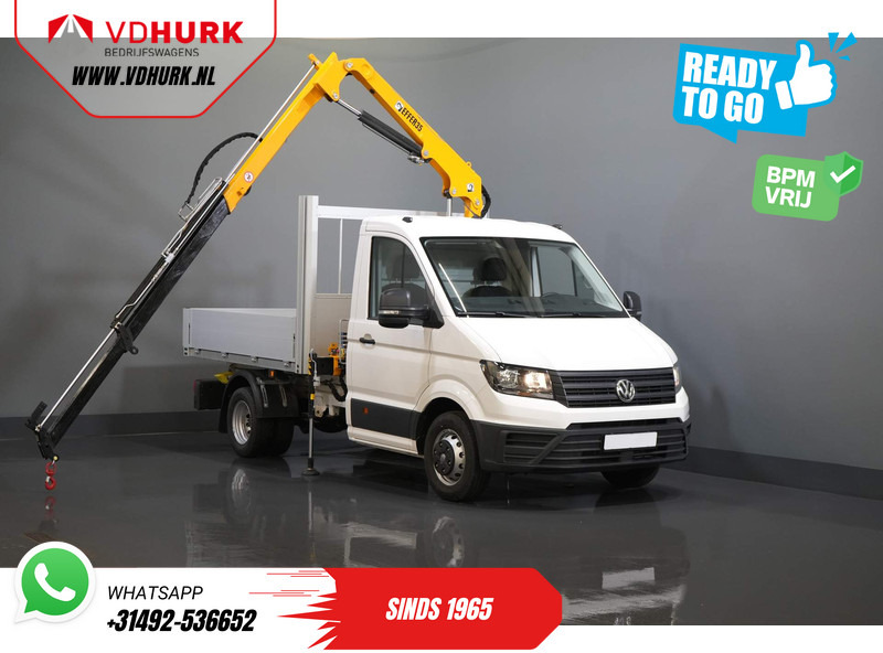 Volkswagen Crafter 50 165 pk Effer 352S Kraan/ Crane/ Kran/ Autokran/ PTO/ Open laadbak/ Dubbel Lucht - Caja abierta furgoneta: foto 1 Volkswagen Crafter 50 165 pk Effer 352S Kraan/ Crane/ Kran/ Autokran/ PTO/ Open laadbak/ Dubbel Lucht - Caja abierta furgoneta: foto 1