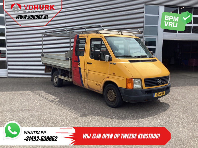 Volkswagen Lt 35 2.8 TDI 130 pk L3 DC Dubbel Cabine EXPORT ONLY Open laadbak 2.8t Trekverm./ 6 persoons/ Imperiaal/ Trekhaak/ 210x194x40 - Caja abierta furgoneta, Furgoneta combi: foto 1 Volkswagen Lt 35 2.8 TDI 130 pk L3 DC Dubbel Cabine EXPORT ONLY Open laadbak 2.8t Trekverm./ 6 persoons/ Imperiaal/ Trekhaak/ 210x194x40 - Caja abierta furgoneta, Furgoneta combi: foto 1