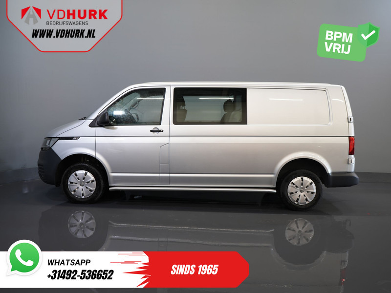 Furgoneta pequeña, Furgoneta combi Volkswagen Transporter T6.1 2.0 TDI 150 pk L2 DC Dubbel Cabine 4Motion/ 4x4/ Standkachel/ 2.5t Trekverm./ Cruise/ 4-motion: foto 10