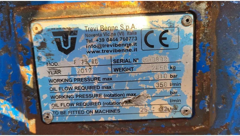 Trevibenne F25 RD Crusher - Cizalla de demolición para Maquinaria de construcción: foto 4 Trevibenne F25 RD Crusher - Cizalla de demolición para Maquinaria de construcción: foto 4