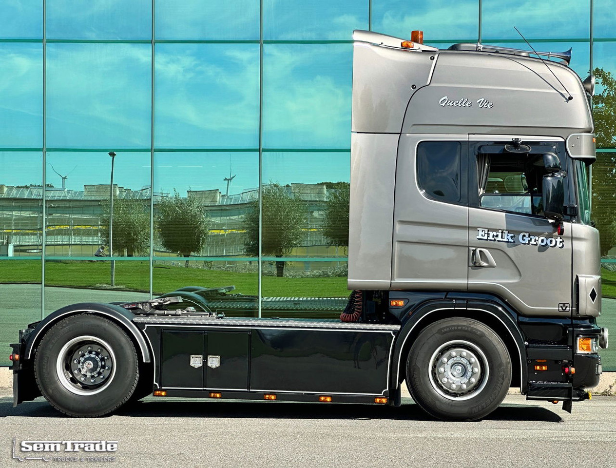 Scania R164-480 V8 Retarder Manual Gearbox Showtruck Completely Rebuild Unique Condition - Cabeza tractora: foto 5 Scania R164-480 V8 Retarder Manual Gearbox Showtruck Completely Rebuild Unique Condition - Cabeza tractora: foto 5