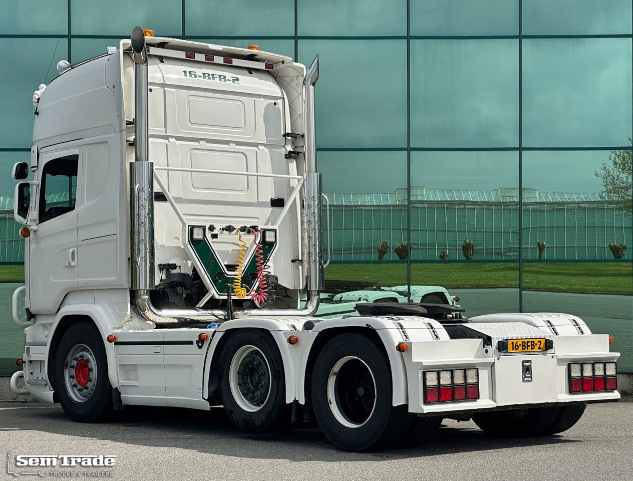 Scania R520 V8 Manual Gearbox Special Interior NEW Smart Tacho 2 Holland-Truck - Cabeza tractora: foto 3 Scania R520 V8 Manual Gearbox Special Interior NEW Smart Tacho 2 Holland-Truck - Cabeza tractora: foto 3