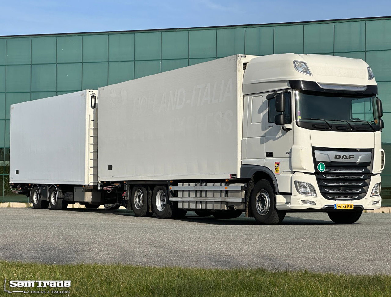 DAF XF 480 FAR SSC 6X2 50 CC Combi 2x Lift Carrier TRS Iceland TOP Condition NL - Camión frigorífico: foto 1 DAF XF 480 FAR SSC 6X2 50 CC Combi 2x Lift Carrier TRS Iceland TOP Condition NL - Camión frigorífico: foto 1