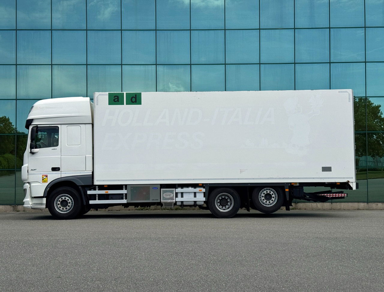 DAF XF 480 FAR SSC 6X2 Carrier TRS Iceland Lift 815 x 250 x 274 CM Inside TOP Co - Camión frigorífico: foto 2 DAF XF 480 FAR SSC 6X2 Carrier TRS Iceland Lift 815 x 250 x 274 CM Inside TOP Co - Camión frigorífico: foto 2