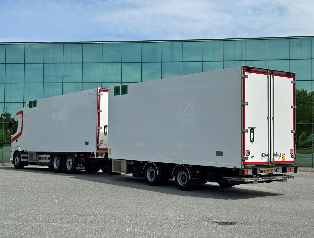 DAF XG 480 FAR Frigo Combi 50 CC 2x Lift Carrier TRS Iceland TOP Condition NL Combi - Camión frigorífico: foto 3 DAF XG 480 FAR Frigo Combi 50 CC 2x Lift Carrier TRS Iceland TOP Condition NL Combi - Camión frigorífico: foto 3