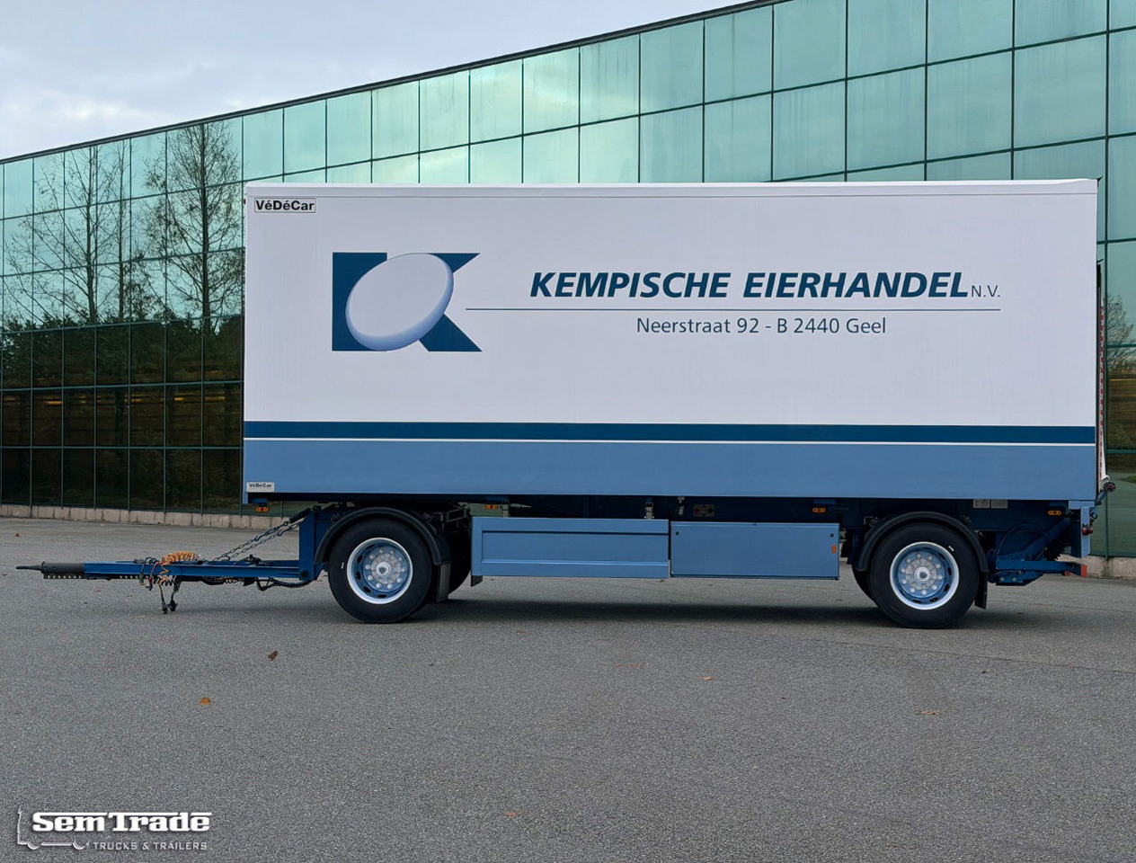 Groenewegen DRA-10-10-2 VéDéCar Isolated BOX BPW Axles Disc Brakes Tail Lift NEW Condition - Remolque caja cerrada: foto 2 Groenewegen DRA-10-10-2 VéDéCar Isolated BOX BPW Axles Disc Brakes Tail Lift NEW Condition - Remolque caja cerrada: foto 2