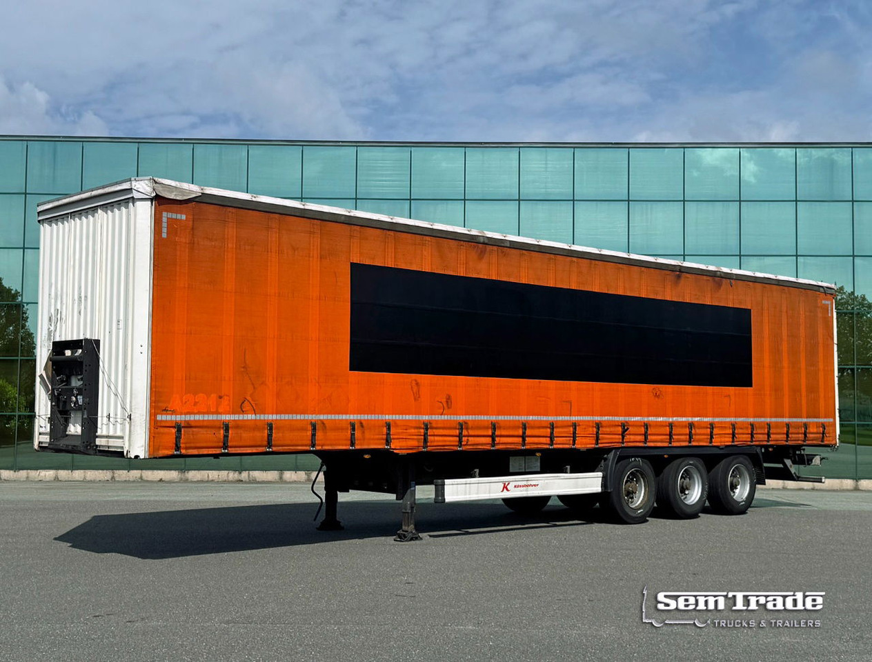 KAESSBOHRER Maxima Drum Brakes Sliding Roof NO Rust Galvanised Chassis TOP Condi - Semirremolque lona: foto 1 KAESSBOHRER Maxima Drum Brakes Sliding Roof NO Rust Galvanised Chassis TOP Condi - Semirremolque lona: foto 1