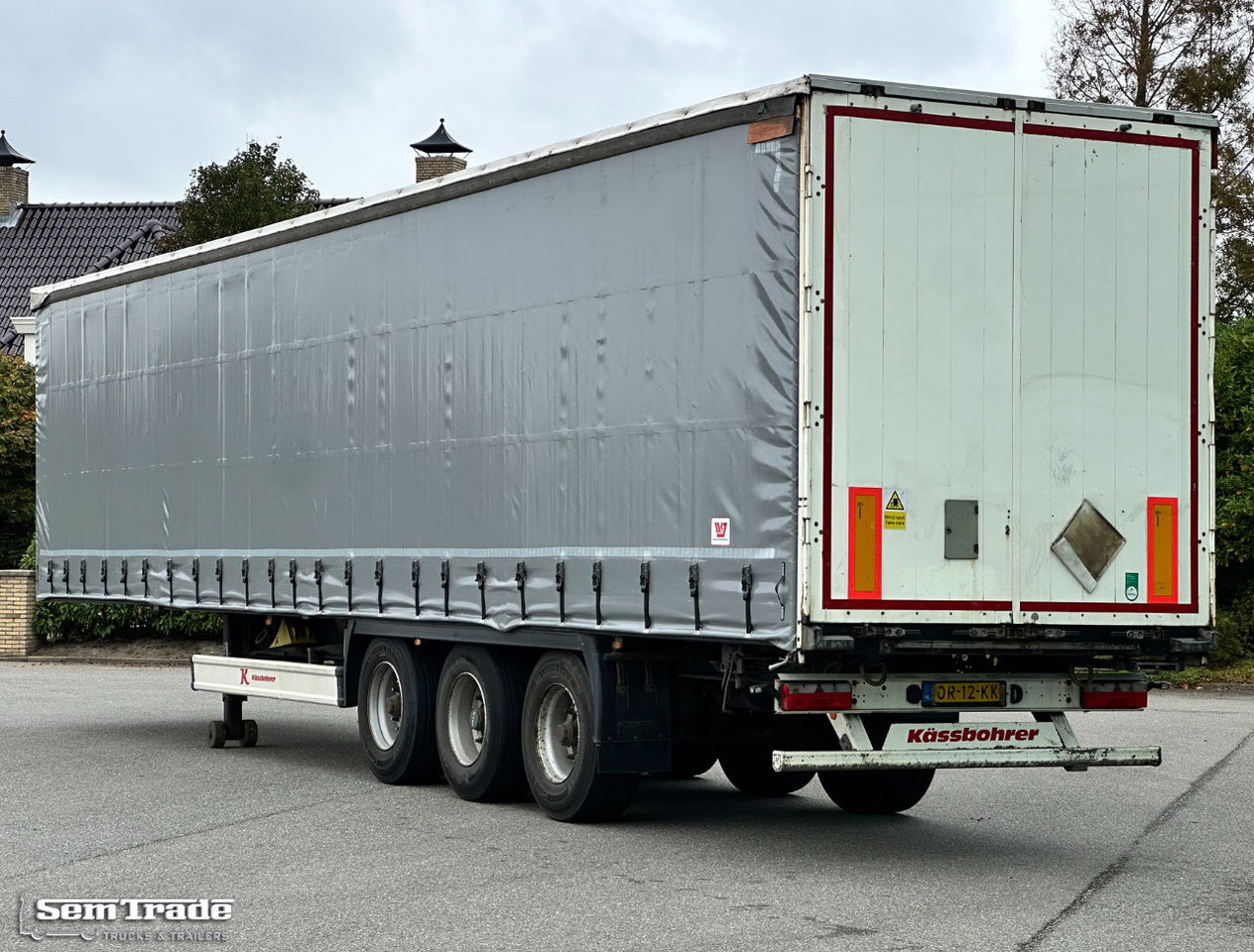 Kässbohrer XS Valx Axles Drum Brakes NEW Curtains NL-Trailer - Semirremolque lona: foto 3 Kässbohrer XS Valx Axles Drum Brakes NEW Curtains NL-Trailer - Semirremolque lona: foto 3