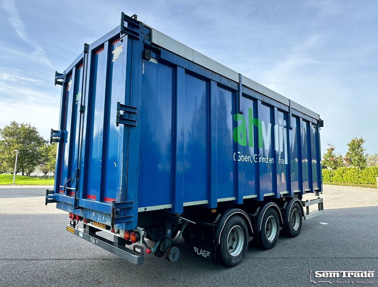 LAG M-3-24 + Piet Ruizeveld DS Lift Axle 72.000 KM Super Condition - Remolque volquete agrícola: foto 5 LAG M-3-24 + Piet Ruizeveld DS Lift Axle 72.000 KM Super Condition - Remolque volquete agrícola: foto 5