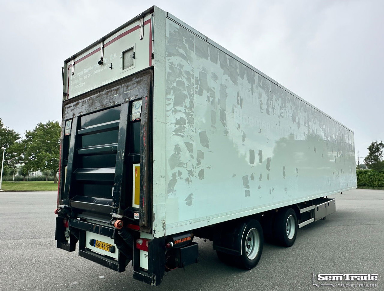 Lamboo T03 Isolated BOX + Heater Steering Axle Lift Axle Tail Lift NL-Trailer - Semirremolque caja cerrada: foto 4 Lamboo T03 Isolated BOX + Heater Steering Axle Lift Axle Tail Lift NL-Trailer - Semirremolque caja cerrada: foto 4