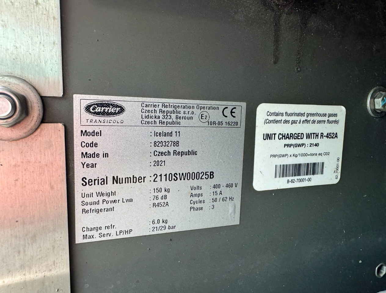 Camión frigorífico Scania S500 6X2 Retarder 50 CC Combi 2x Taillift TOP Condition Holland Truck: foto 21 Camión frigorífico Scania S500 6X2 Retarder 50 CC Combi 2x Taillift TOP Condition Holland Truck: foto 21