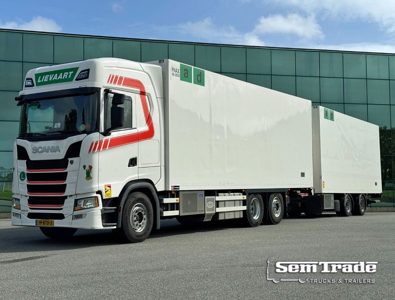 Scania S500 6X2 Retarder 50 CC Combi 2x Taillift TOP Condition Holland Truck - Camión frigorífico: foto 1 Scania S500 6X2 Retarder 50 CC Combi 2x Taillift TOP Condition Holland Truck - Camión frigorífico: foto 1