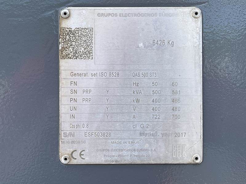 Atlas-Copco QAS 500 VD - Generador industriale: foto 3 Atlas-Copco QAS 500 VD - Generador industriale: foto 3