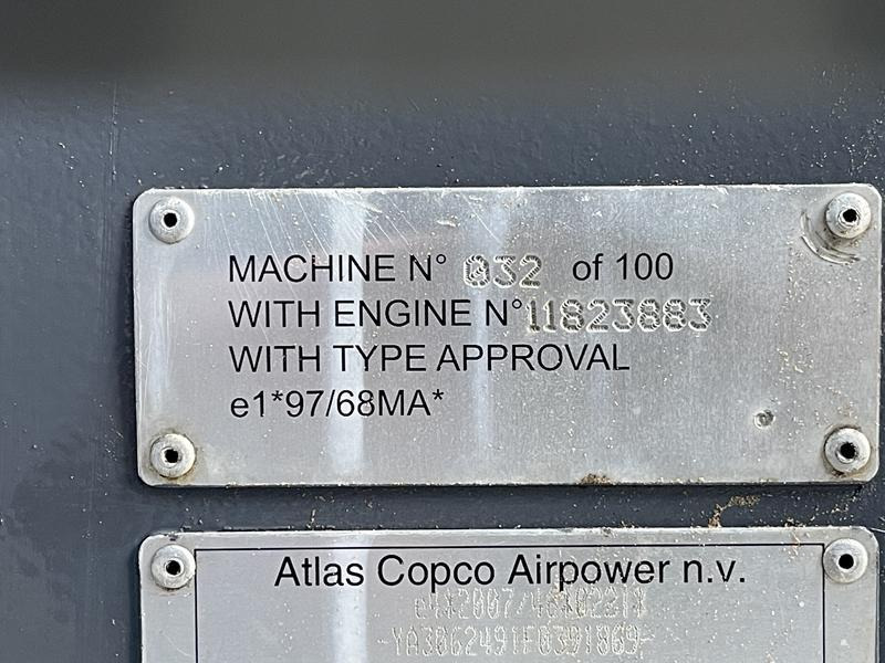 Atlas-Copco XAHS 186 DD - N - Compresor de aire: foto 5 Atlas-Copco XAHS 186 DD - N - Compresor de aire: foto 5
