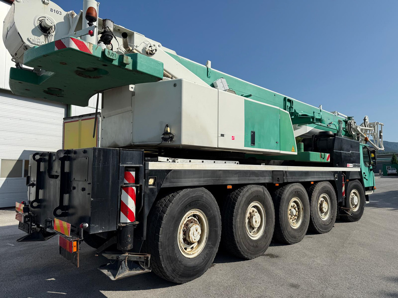 LIEBHERR LTM 1100-5.2 - Autogrúa: foto 3 LIEBHERR LTM 1100-5.2 - Autogrúa: foto 3
