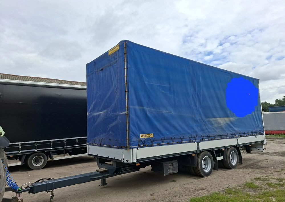 Wielton Tandem 20 palet przyczepa - Remolque con toldo: foto 3 Wielton Tandem 20 palet przyczepa - Remolque con toldo: foto 3