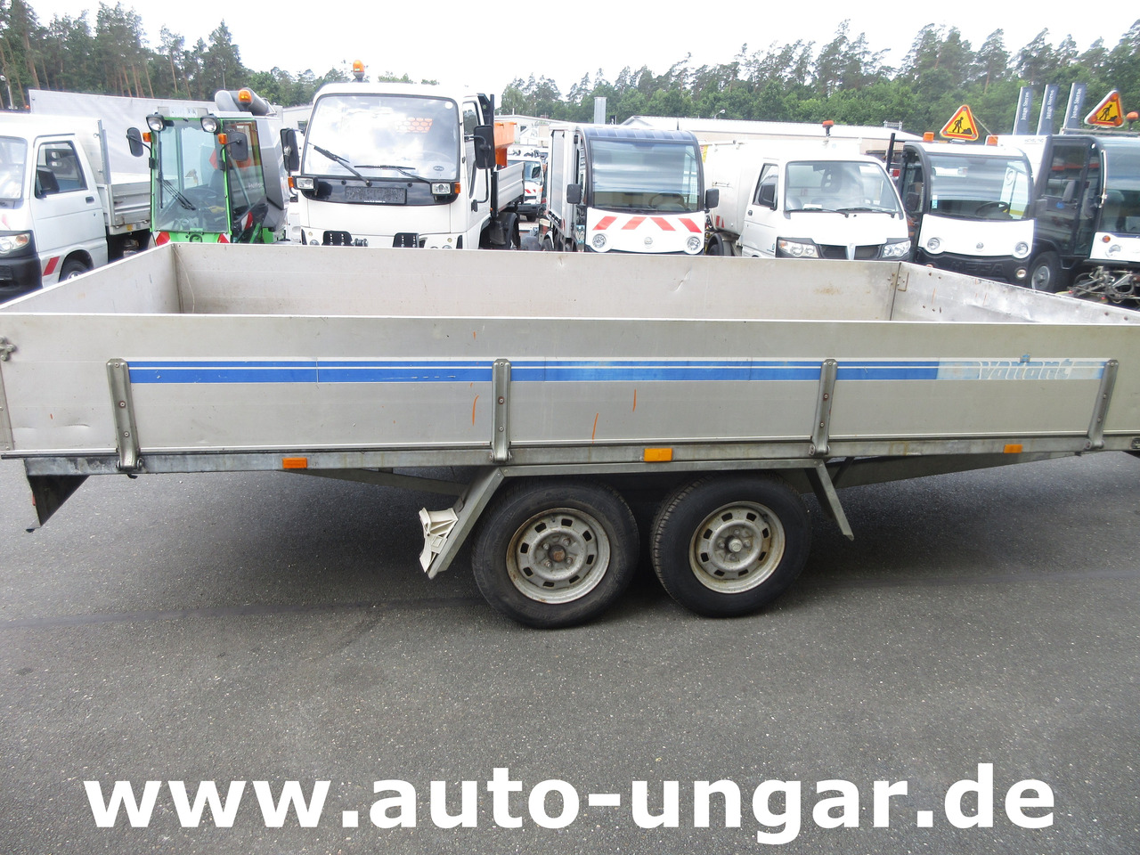 Buhl Variant 2000 Anhänger Pritsche Hochlader 2.000kg Alubordwände - Remolque caja abierta: foto 2 Buhl Variant 2000 Anhänger Pritsche Hochlader 2.000kg Alubordwände - Remolque caja abierta: foto 2