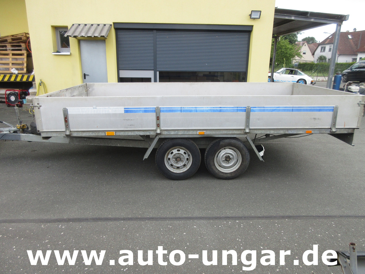 Buhl Variant 2000 Anhänger Pritsche Hochlader 2.000kg Alubordwände - Remolque caja abierta: foto 5 Buhl Variant 2000 Anhänger Pritsche Hochlader 2.000kg Alubordwände - Remolque caja abierta: foto 5