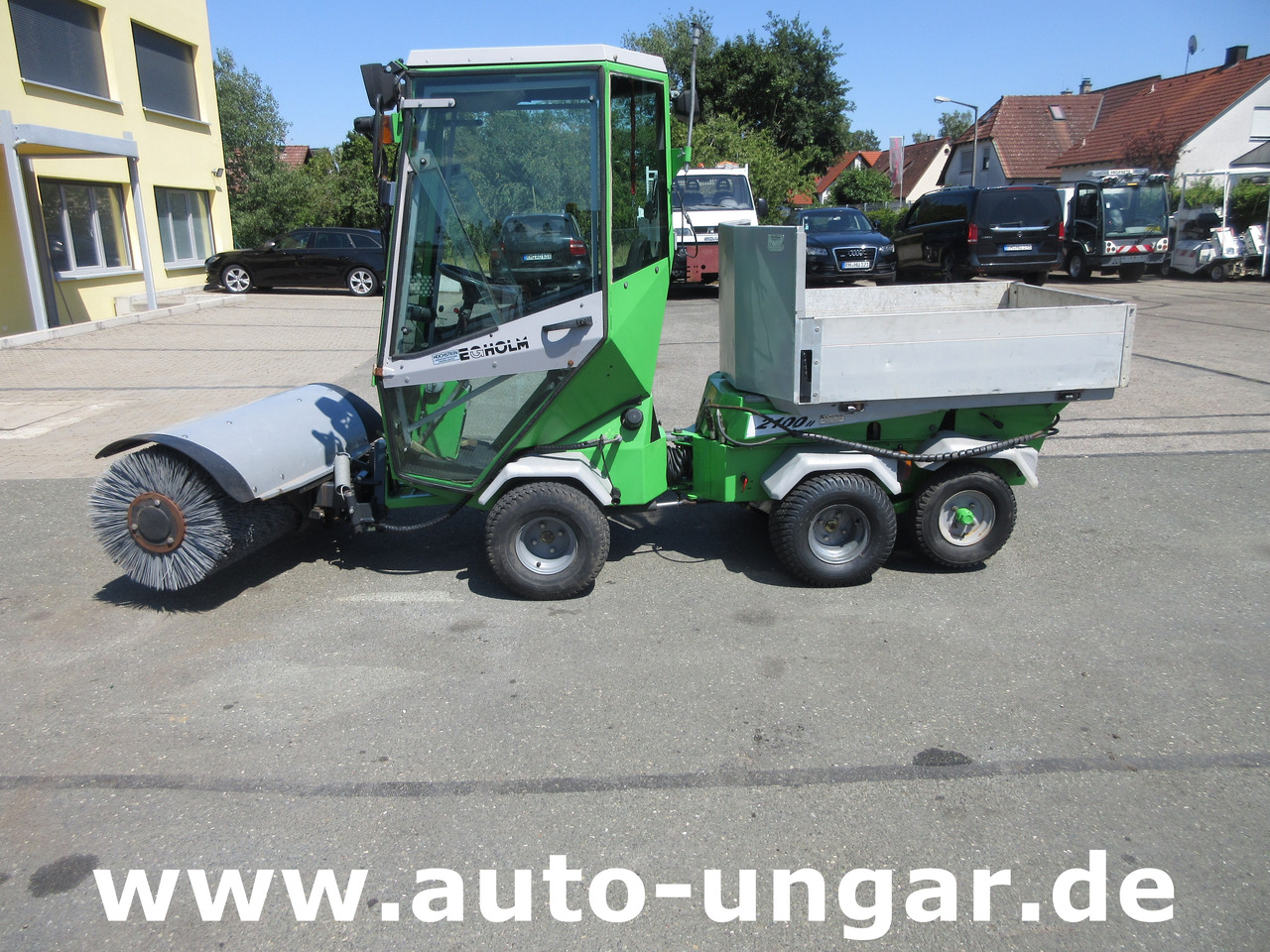 Egholm Nilfisk 2100 Powerflex 4x4 Kipper AHK Hydraulik Bürste Winterdienst - Tractor municipal: foto 3 Egholm Nilfisk 2100 Powerflex 4x4 Kipper AHK Hydraulik Bürste Winterdienst - Tractor municipal: foto 3