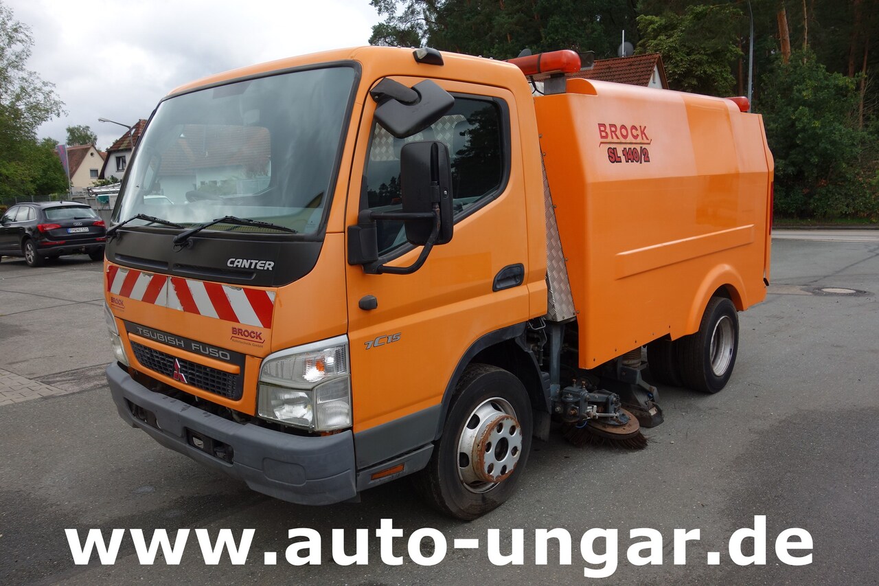 Mitsubishi Fuso Canter 7C15 mit Brock SL 140/2 Kehrmaschine Euro 4 - Barredora vial: foto 3 Mitsubishi Fuso Canter 7C15 mit Brock SL 140/2 Kehrmaschine Euro 4 - Barredora vial: foto 3