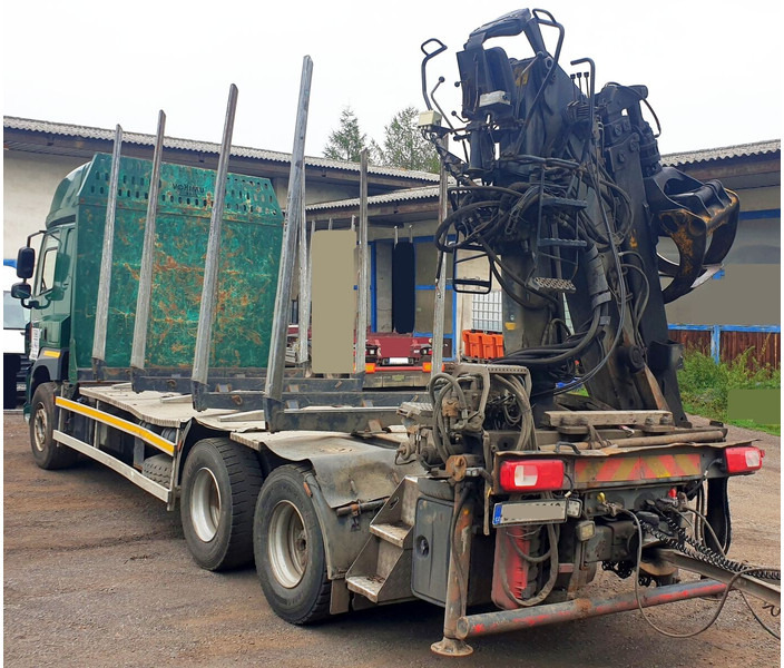 DAF 6x4 CF510 33/26t +HIAB Loglift 135 ZT94 +Umikov PP3 - Camión forestal, Camión grúa: foto 3 DAF 6x4 CF510 33/26t +HIAB Loglift 135 ZT94 +Umikov PP3 - Camión forestal, Camión grúa: foto 3