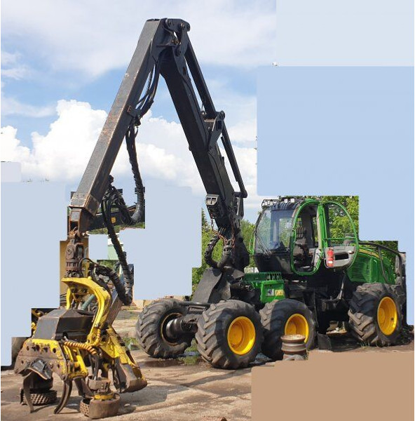 John Deere 1270E 6W - Procesadora forestal: foto 1 John Deere 1270E 6W - Procesadora forestal: foto 1