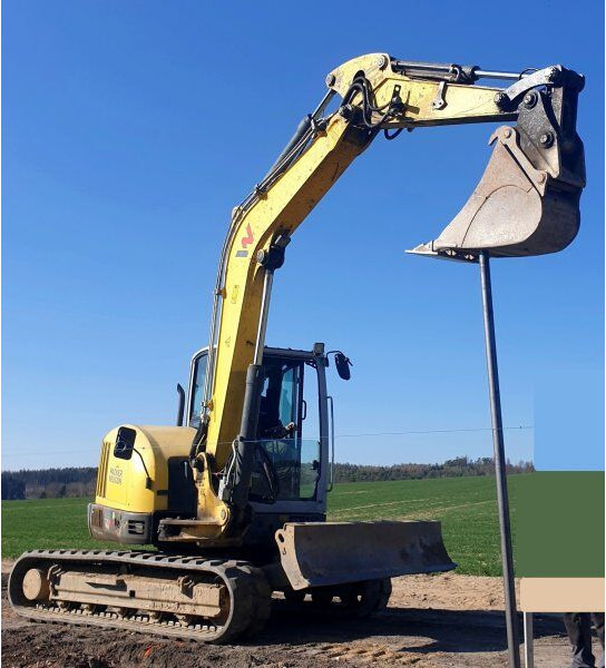 WACKER NEUSON EZ80 E14-03 gummi 8t rubber - Excavadora de cadenas: foto 2 WACKER NEUSON EZ80 E14-03 gummi 8t rubber - Excavadora de cadenas: foto 2
