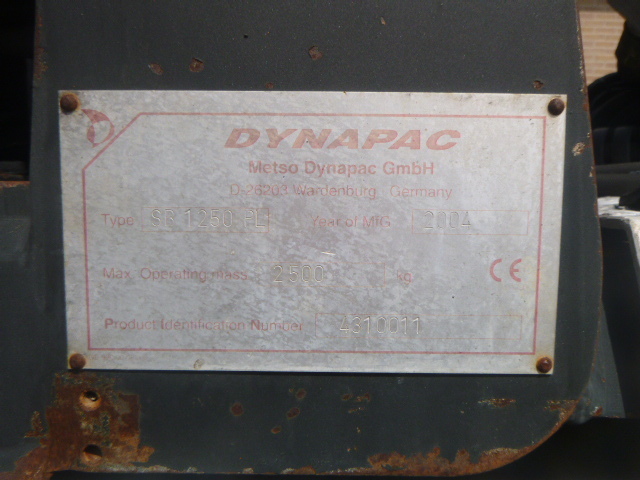 Pavimentadora de asfalto DYNAPAC SB1250PL: foto 15