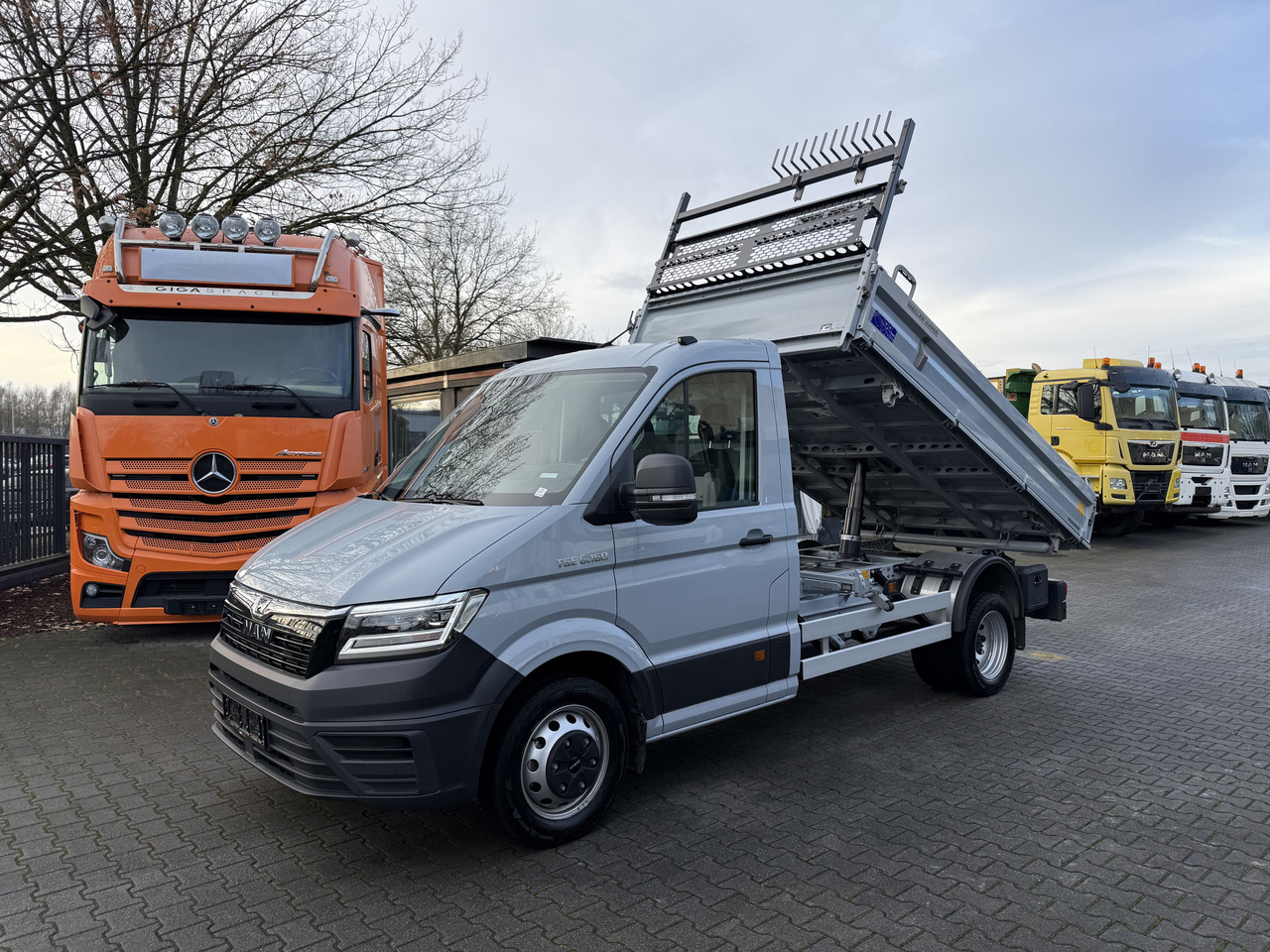 MAN TGE 6.160 Meiller Trigenius Neuwertig ! - Camión volquete: foto 1 MAN TGE 6.160 Meiller Trigenius Neuwertig ! - Camión volquete: foto 1