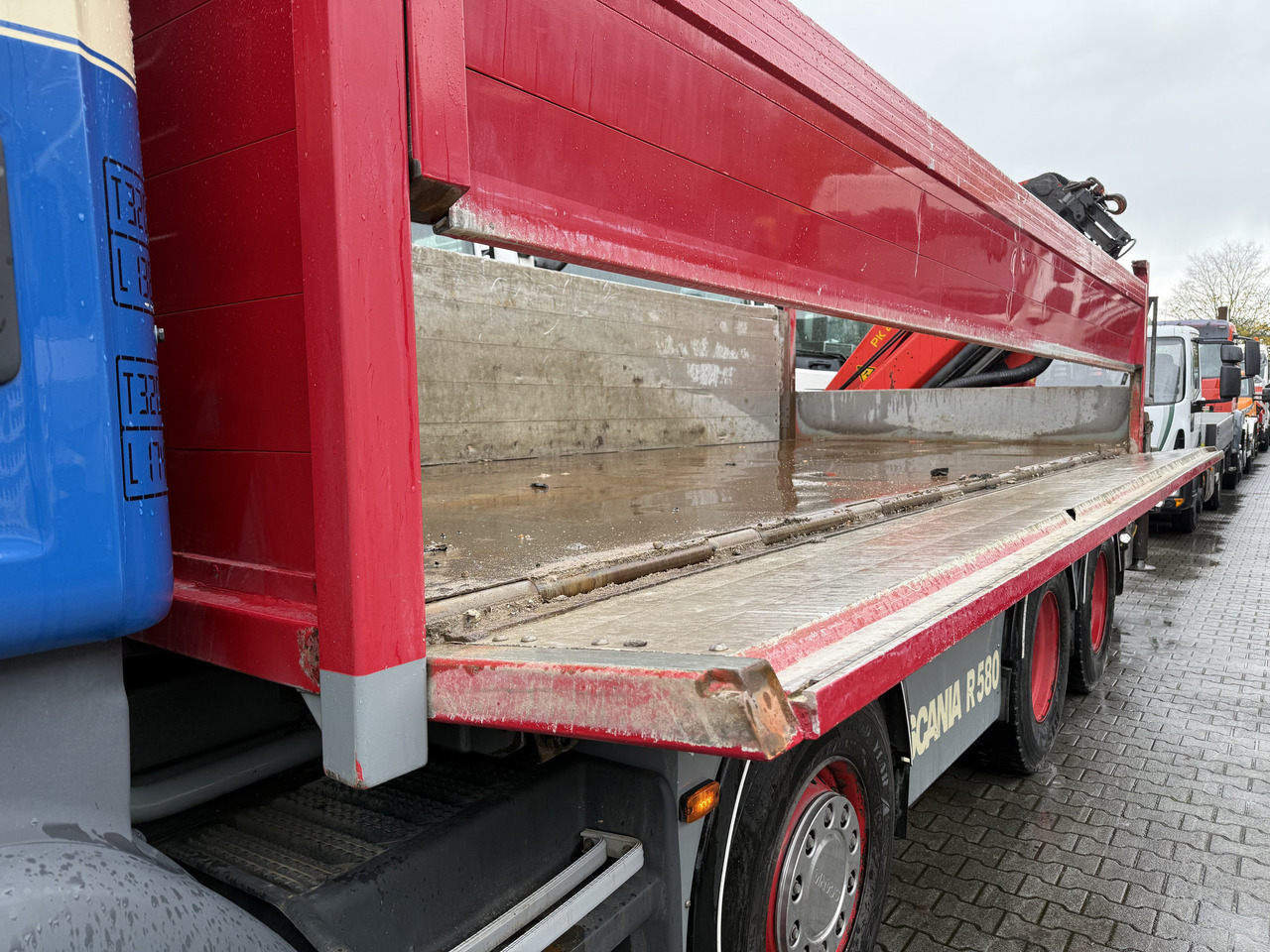 Scania R580 V8 8X4 Kipper Kran Palfinger 22002 - Camión grúa, Camión volquete: foto 5 Scania R580 V8 8X4 Kipper Kran Palfinger 22002 - Camión grúa, Camión volquete: foto 5