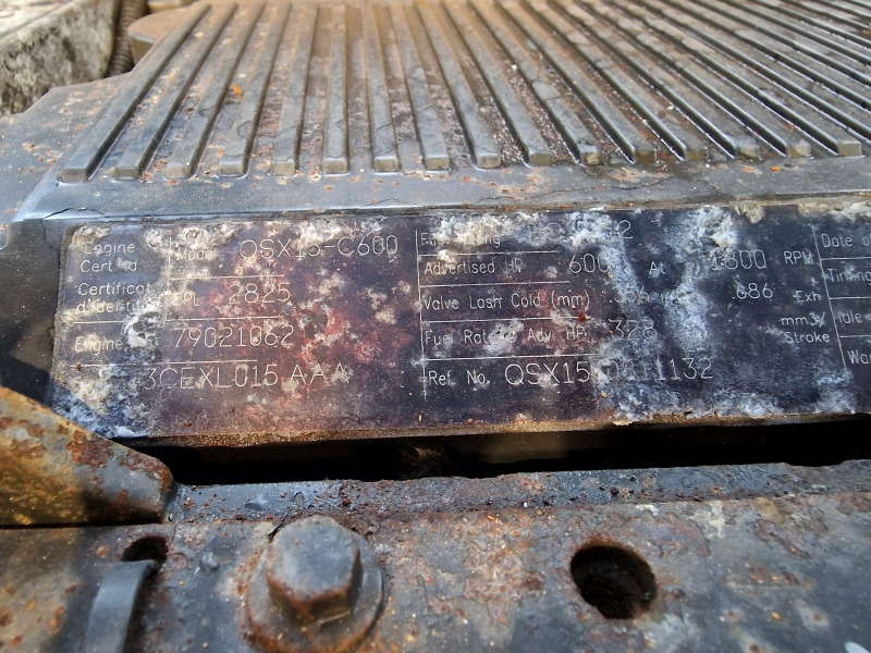 Cummins QSX15-C600 CPL 2825 Engine (Industrial) - Motor para Maquinaria industrial: foto 3 Cummins QSX15-C600 CPL 2825 Engine (Industrial) - Motor para Maquinaria industrial: foto 3