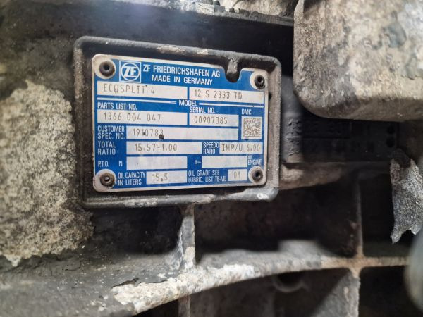 ZF Ecosplit 4 12S2333TD Gearbox - Caja de cambios: foto 2 ZF Ecosplit 4 12S2333TD Gearbox - Caja de cambios: foto 2