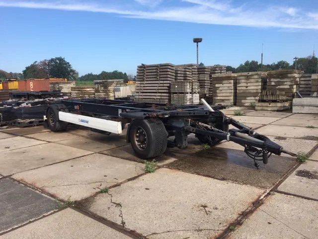 Krone AZ - Remolque portacontenedore/ Intercambiable: foto 1 Krone AZ - Remolque portacontenedore/ Intercambiable: foto 1