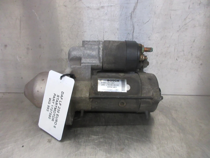 DAF 1707580 STARTMOTOR DAF LF PX 5 PX7 NIEUWE EN GEBRUIK MODEL 2020 - Alternador para Camión: foto 4 DAF 1707580 STARTMOTOR DAF LF PX 5 PX7 NIEUWE EN GEBRUIK MODEL 2020 - Alternador para Camión: foto 4