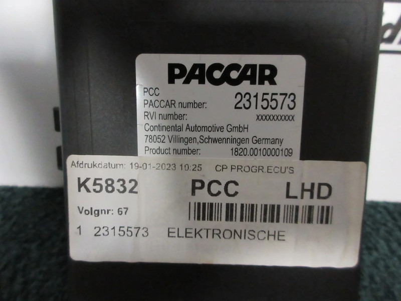 DAF 2315573 PCC/ECU MODULEN DAF XG 480 - Sistema eléctrico para Camión: foto 4 DAF 2315573 PCC/ECU MODULEN DAF XG 480 - Sistema eléctrico para Camión: foto 4