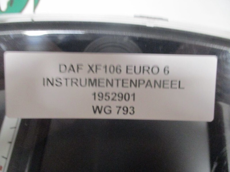 DAF XF106 1952901 INSTRUMENTENPANEEL EURO 6 - Salpicadero para Camión: foto 2 DAF XF106 1952901 INSTRUMENTENPANEEL EURO 6 - Salpicadero para Camión: foto 2