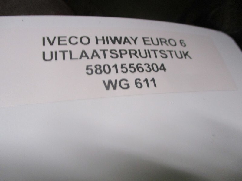 Iveco HIWAY 5801556304 UITLAATSPRUITSTUK EURO 6 - Colector de escape para Camión: foto 2 Iveco HIWAY 5801556304 UITLAATSPRUITSTUK EURO 6 - Colector de escape para Camión: foto 2