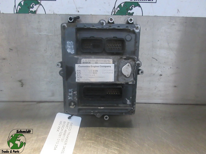 Iveco TRAKKER 340S34/ 4898112// BOSCH 0281 010 254 EBS MODULE - Sistema eléctrico para Camión: foto 1 Iveco TRAKKER 340S34/ 4898112// BOSCH 0281 010 254 EBS MODULE - Sistema eléctrico para Camión: foto 1