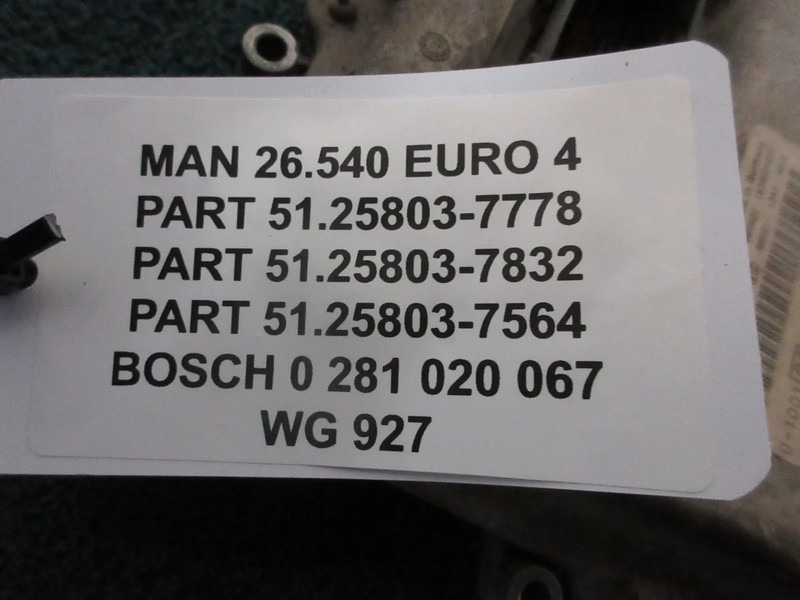 MAN 51.25803-7778//51.25803-7832//51.25803-7564 - Sistema eléctrico para Camión: foto 5 MAN 51.25803-7778//51.25803-7832//51.25803-7564 - Sistema eléctrico para Camión: foto 5