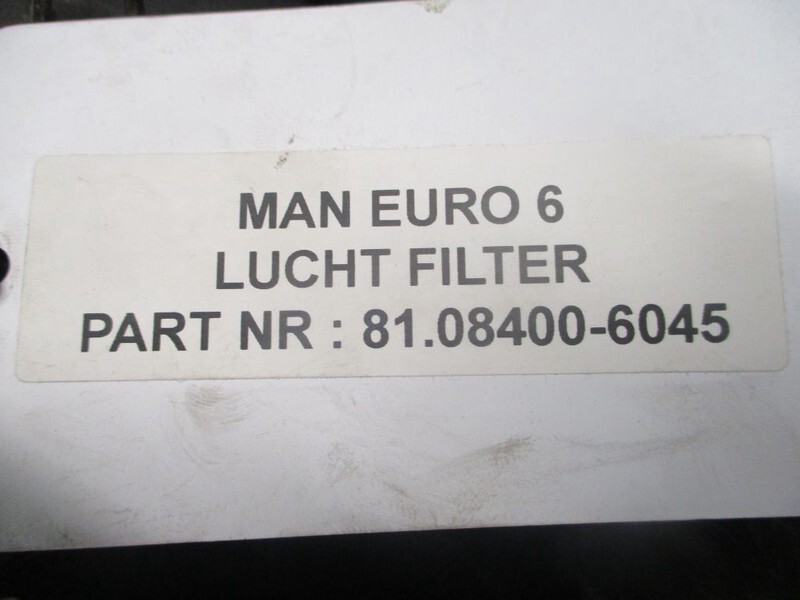 MAN 81.08400-6045 LUCHTFILTER EURO 6 - Filtro de aire para Camión: foto 2 MAN 81.08400-6045 LUCHTFILTER EURO 6 - Filtro de aire para Camión: foto 2