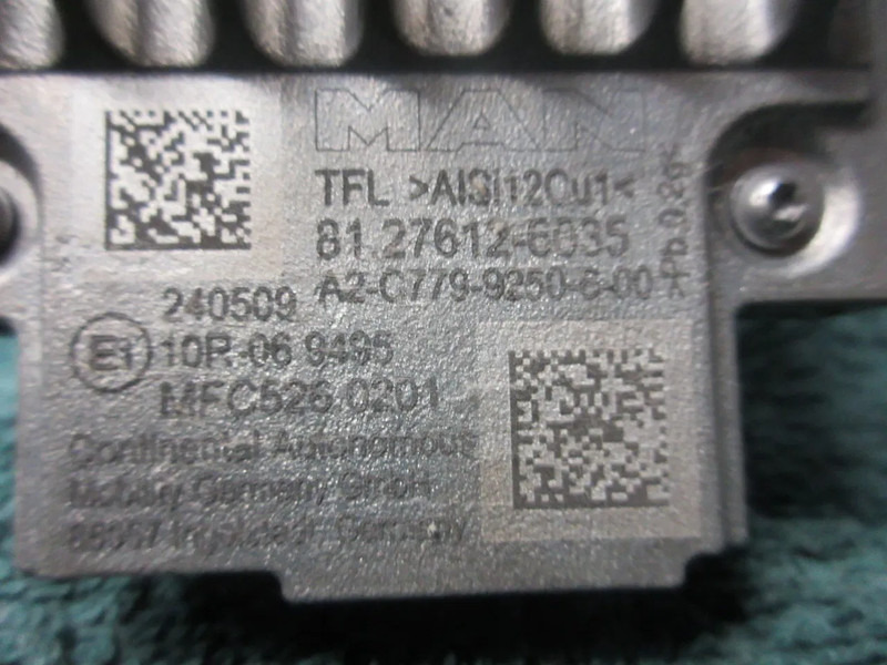 MAN 81.27612-6035 CAMARA SYSTEEM MAN 18.520 TGX EURO 6 MODEL 2024 - Sistema eléctrico para Camión: foto 3 MAN 81.27612-6035 CAMARA SYSTEEM MAN 18.520 TGX EURO 6 MODEL 2024 - Sistema eléctrico para Camión: foto 3