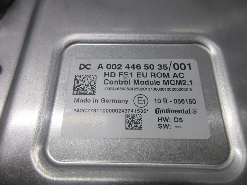 Mercedes-Benz A 002 446 50 35 MCM 2.1 ECU MODULEN NIEUWE DEMO TEST 1845 MP5 3 X OP VOORRAAD - Sistema eléctrico para Camión: foto 4 Mercedes-Benz A 002 446 50 35 MCM 2.1 ECU MODULEN NIEUWE DEMO TEST 1845 MP5 3 X OP VOORRAAD - Sistema eléctrico para Camión: foto 4