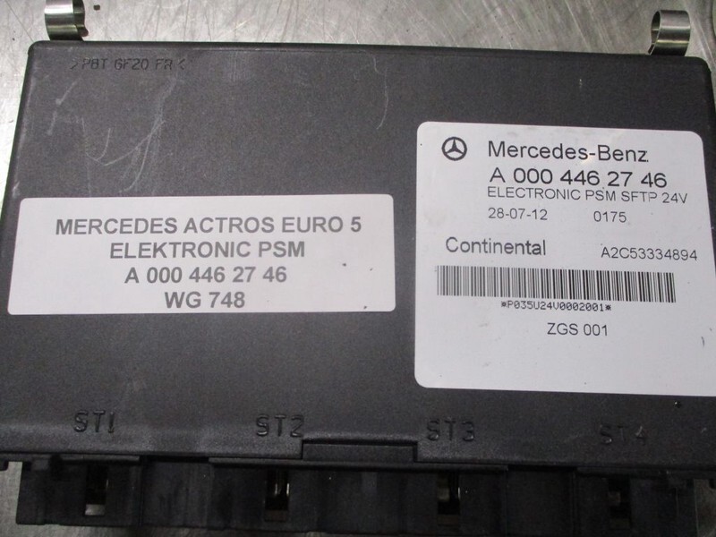 Mercedes-Benz ACTROS A 000 446 27 46 ELEKTRONIC PSM EURO 5 - Sistema eléctrico para Camión: foto 2 Mercedes-Benz ACTROS A 000 446 27 46 ELEKTRONIC PSM EURO 5 - Sistema eléctrico para Camión: foto 2