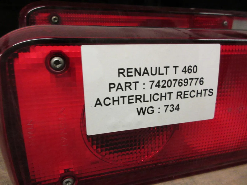 Luz trasera para Camión Renault 7420769776 ACHTERLAMP RENAULT T SERIE MODEL 2018 RECHTS: foto 11