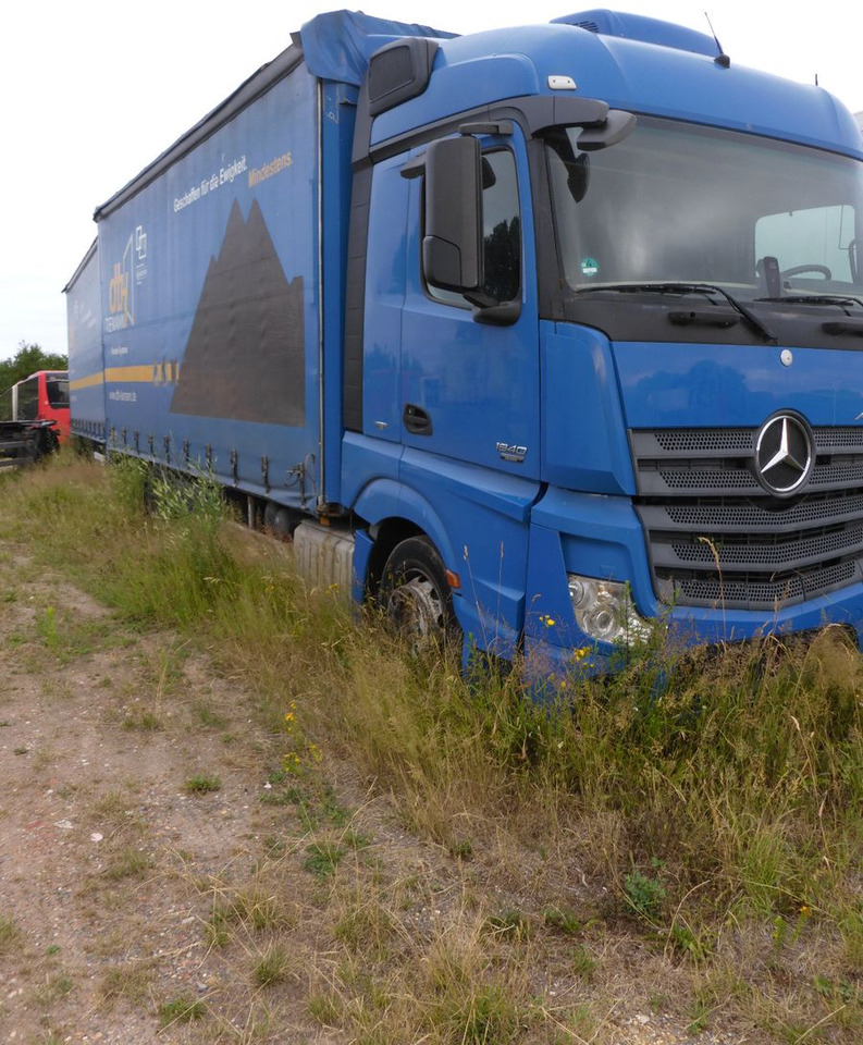 Camión lona Mercedes-Benz 1840 Top Zustand 106 m3  Euro 6 + Anhänger: foto 6