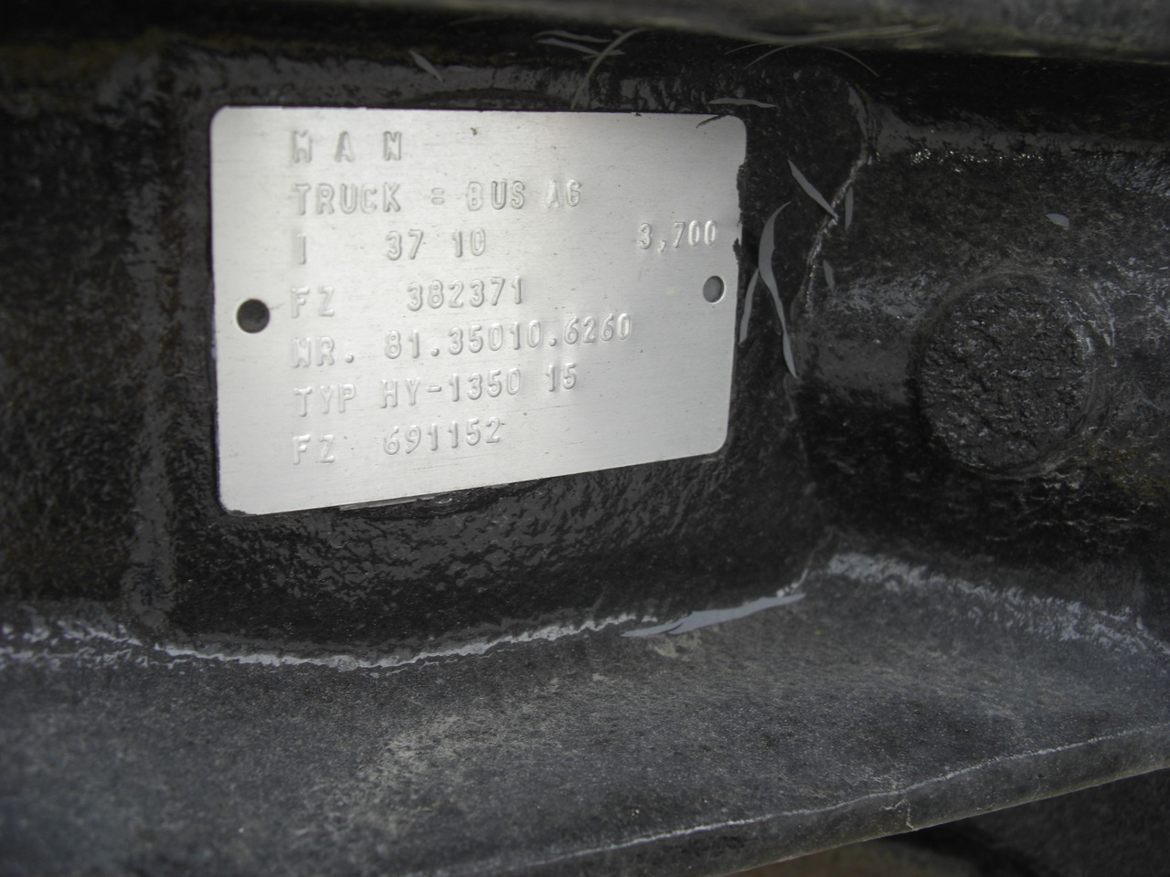 MAN HY1350-12 - Eje posterior: foto 3 MAN HY1350-12 - Eje posterior: foto 3