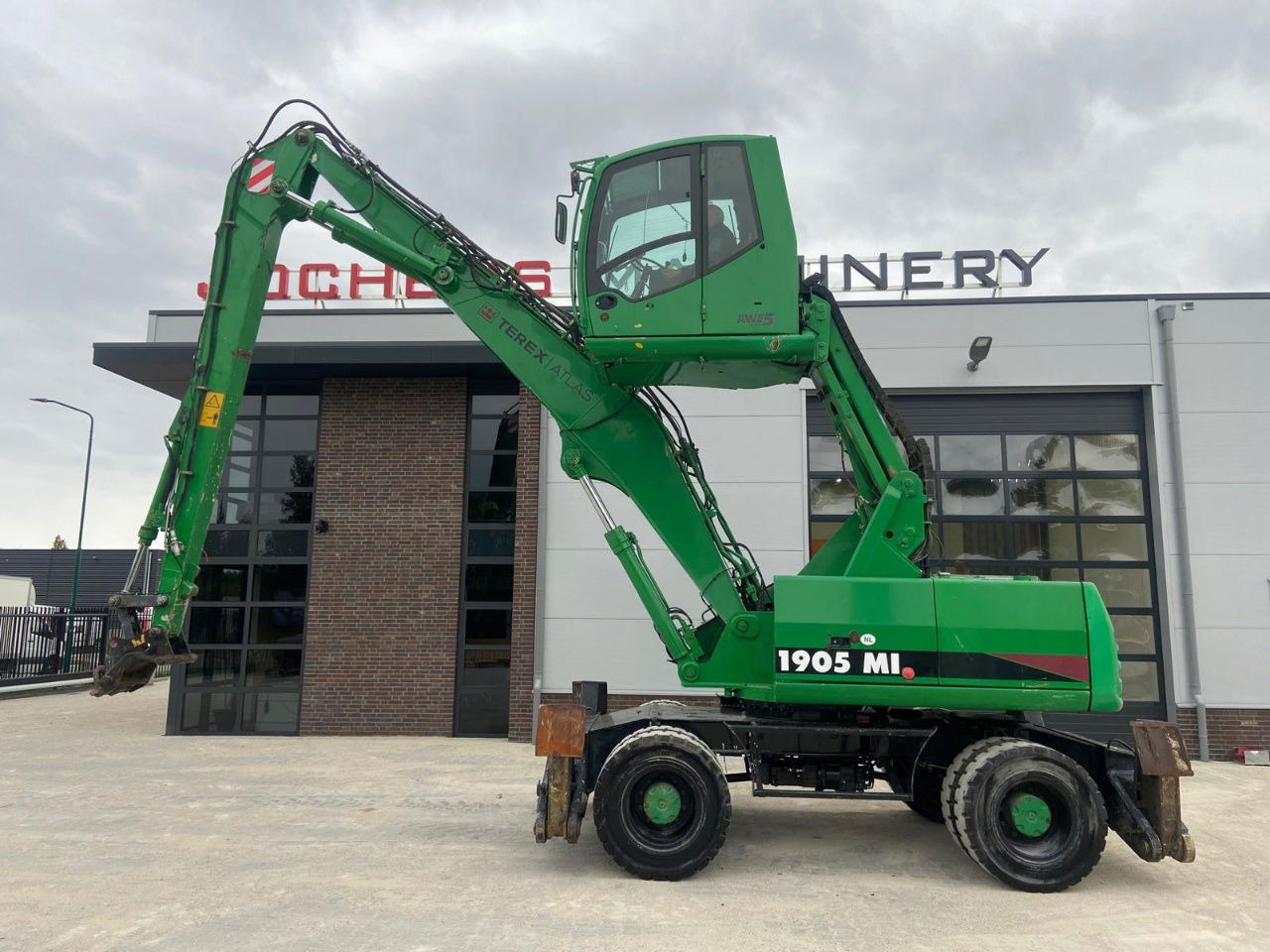 Terex 1905 - Excavadora de ruedas: foto 1 Terex 1905 - Excavadora de ruedas: foto 1