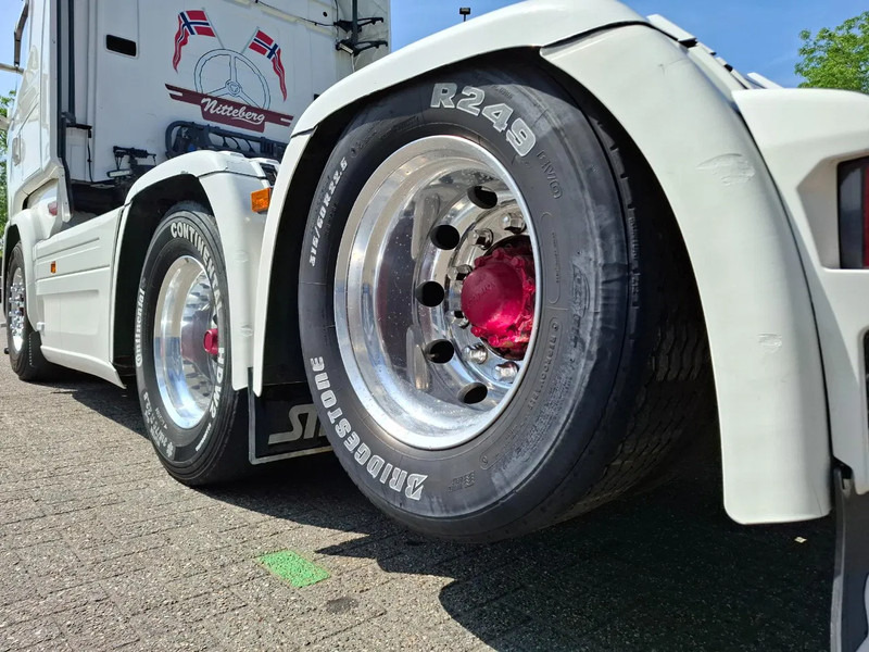Cabeza tractora Scania R490 / BOOGIE / ONLY:638592 KM / ALCOA / LEATHER / XENON / SIDESKIRTS / AUTOMATIC / EURO-6 / 2015: foto 9